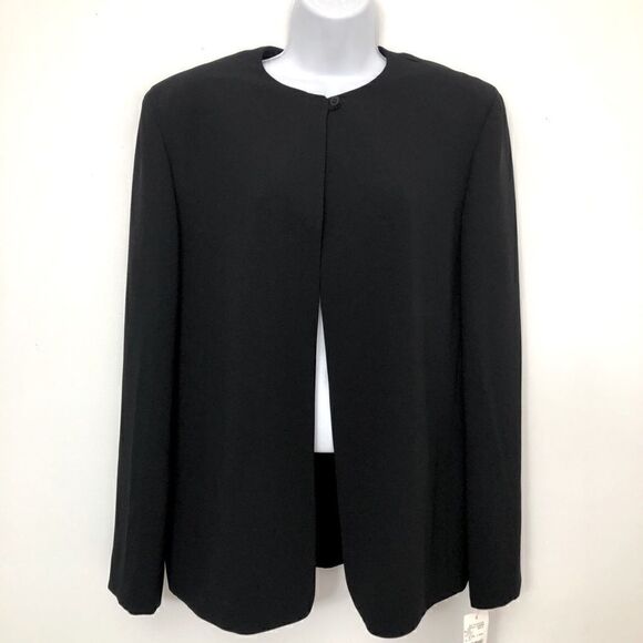 Luxurious NWT size 14 Jones New York Black Jacket!! - Picture 1 of 7